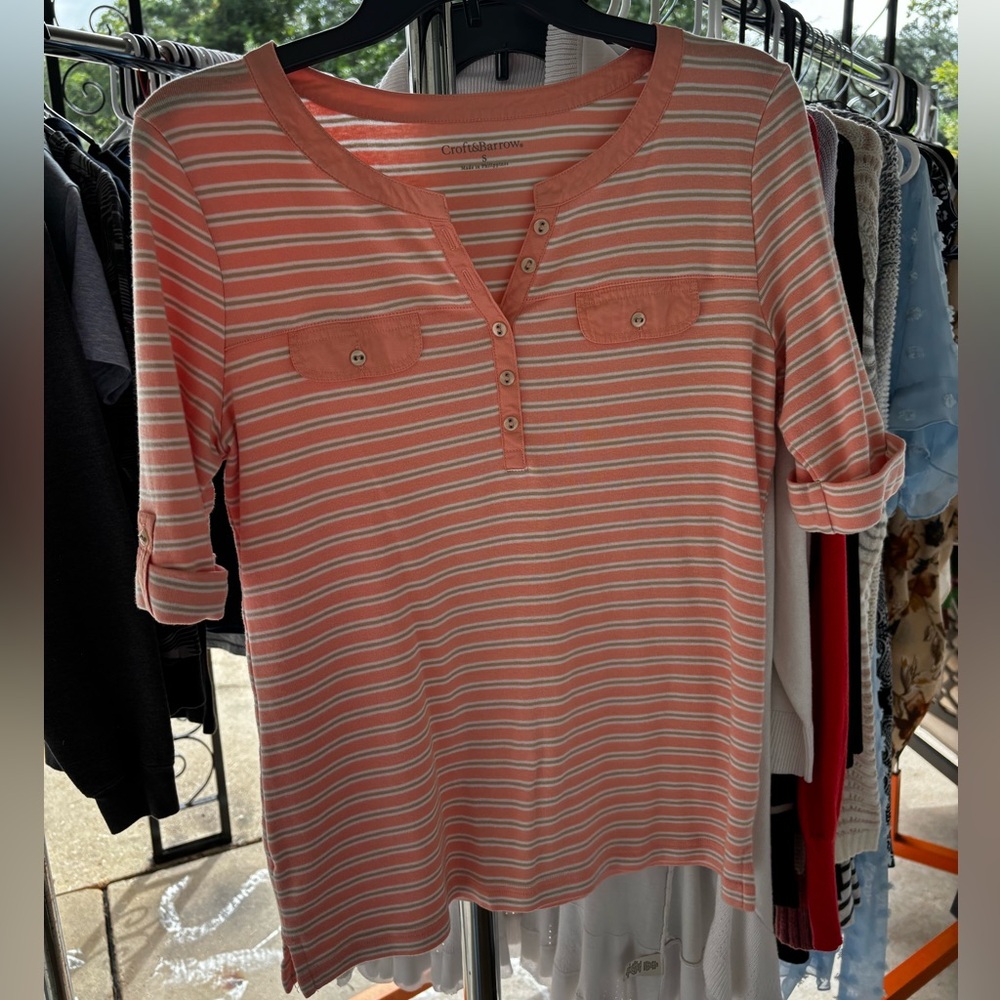 Croft & Barrow Striped Shirt